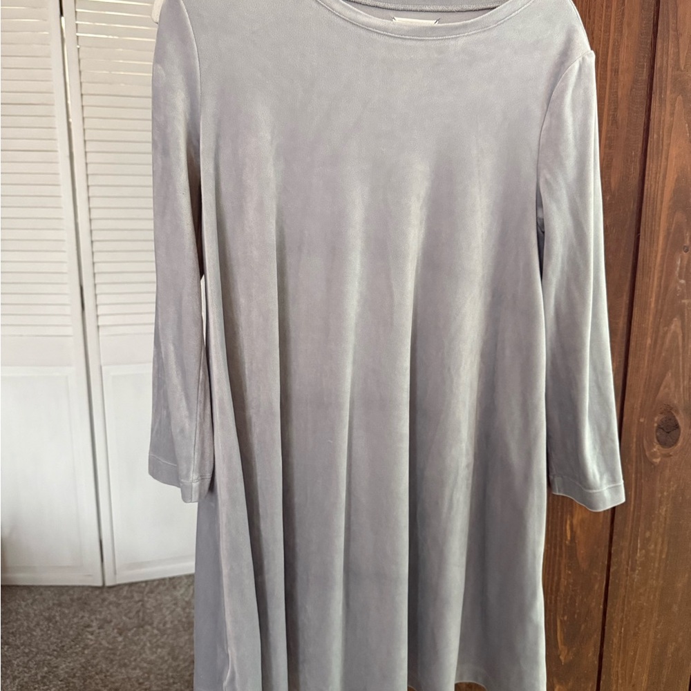 Lou & Grey Soft Gray Dress